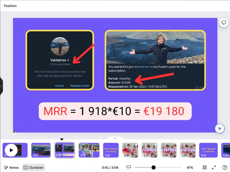 I'm in the process of making my new video about 6 methods to earn money on Telegram. The video comes out tomorrow on my YouTube channel. ✨.⭐ Grab my guide💬 Get my consultation