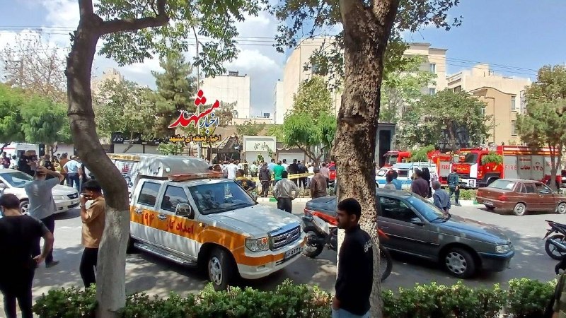 صدای خراسان: 🔸انفجار یک جواهرفروشی در بلوار رضا@SedayeKhorasaniha🔸انفجار یک جواهرفروشی در بلوار رضا@SedayeKhorasaniha