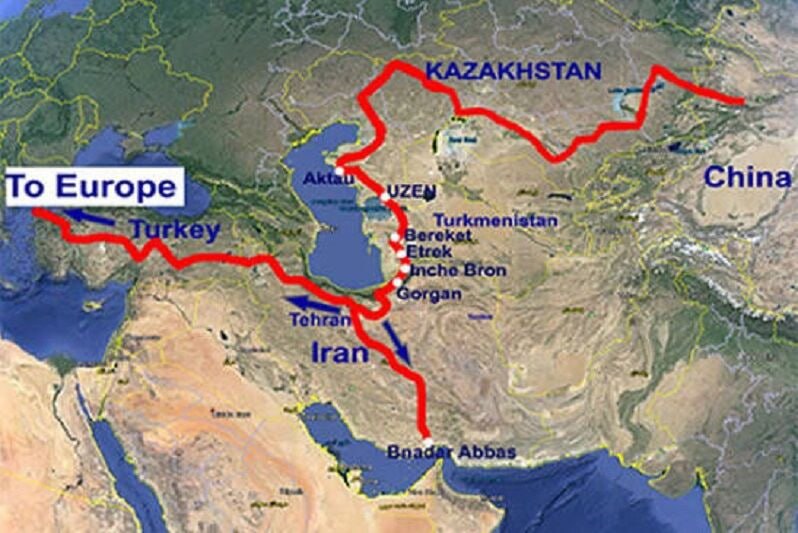 Times of Central Asia: נתיבי הסחר של איראן חיוניים למרכז אסיה