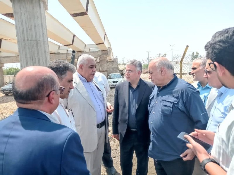 شبکه خبری خوزستان: ♦️معاون وزیر راه: تکمیل تقاطع غیرهمسطح نظاممافی شوش مورد تاکید است🔹معاون وزیر راه و شهرسازی با تاکید بر ضرورت گره گشایی