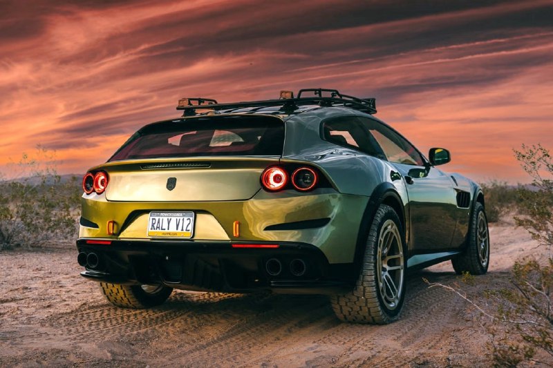 Тюнеры превратили Ferrari в внедорожник 2