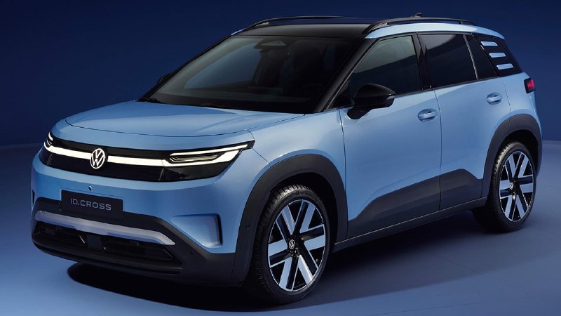 🚀 Volkswagen выпускает новый ID. Cross – 211 л. с. и 426 km автономии📌 В Испан