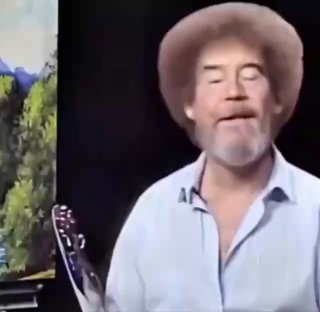 It's a beautiful moment when you realize Bob Ross wasn't painting random pictures, it was an entire journey@paintings 🖼️
