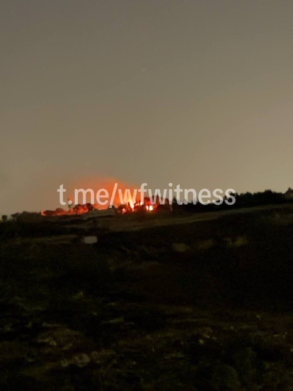 ️🇱🇧🇮🇱 פיצוץ ישראלי אלים מאוד פקד את העיירה הלבנונית הכבושה חדטה בתוך אזור הביטחון של דרום לבנון.