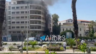 סצנות חדשות של רגע פיצוץ מטען חבלה בדמשק.