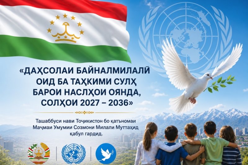 В мае 2027 года в Душанбе пройдет международная конференция высокого уровня