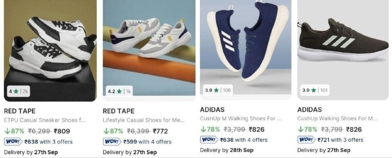 FREE Recharge Box: Flipkart Loot : Upto 85% Off On Branded Shoe (Limited Stock). Master Link : https://fkrt.cc/hnK7fS1Puma : https://fkrt.c