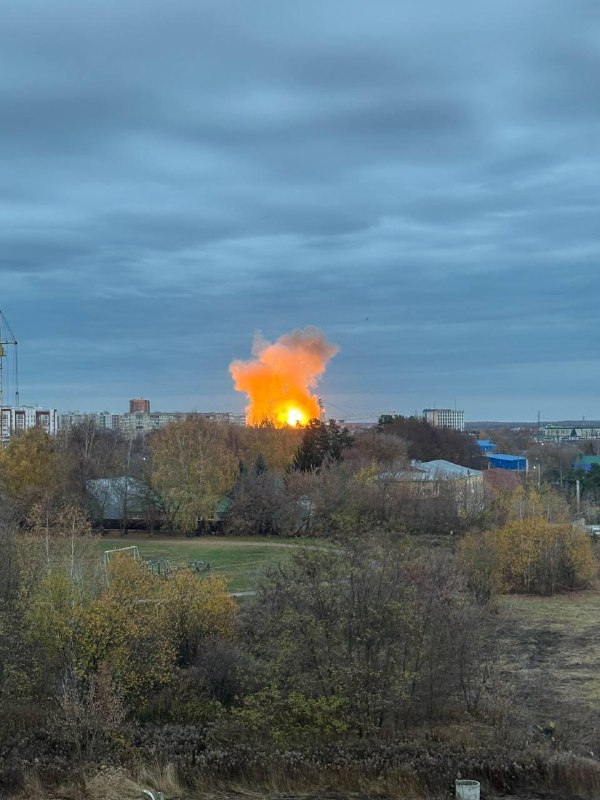 The Russian city of Oryol was hit by rocket fire, hitting the Proton plant.
