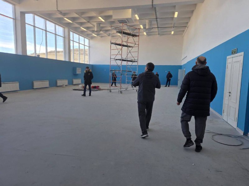 В селе Какамахи завершается строительство новой школы фото