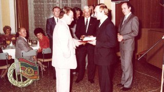 Dresden, 1978. KGB officer Vladimir Putin receives an award for strengthening Soviet-German friendship.Time Machine | Historical Photo