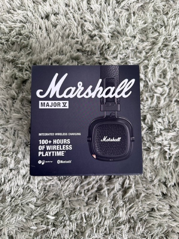 Продам полностью новый Marshall Major V Black. Цена 240 лари — фото 1