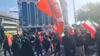 התכנסות אזרחים בטהרן לטקס אשכבה לחתנו של הנשיא ראיסי