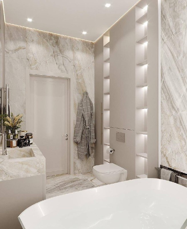 Какую ванную комнату выбрали бы для себя? 1 или 2 - изображение 4 - какую, ванную, комнату