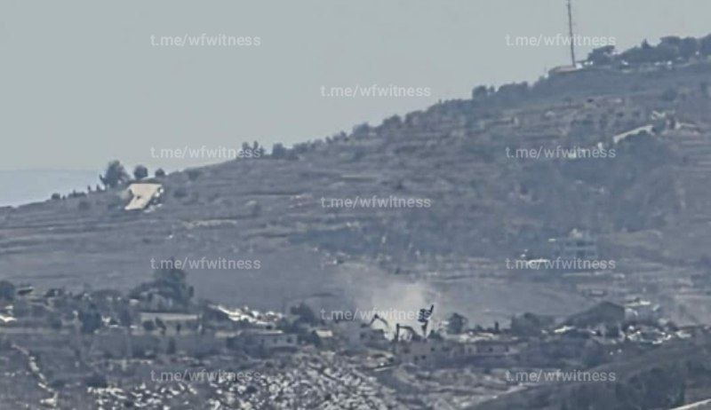 ️🇱🇧🇮🇱 כוחות ישראליים הורסים תשתית אזרחית בעיירה רב אל-תלת'ין, דרום לבנון.