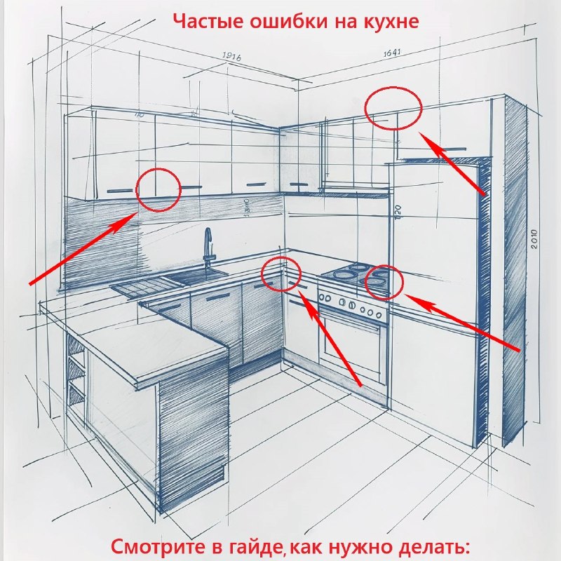 10 правил удобной кухни Получите PDF-файл в закреплённом сообщении канала Кухнев. Они делают кухонную мебель в Москве. Ребята с высоким рейтингом 4... - изображение 1 - они, мебель, правил