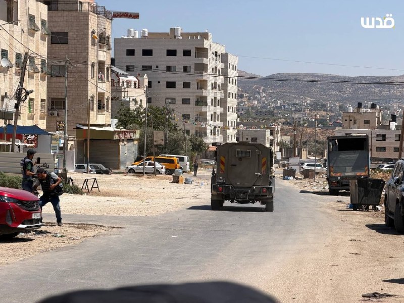 כוחות הכיבוש מסתערים על מחנה אשקר הישן, מזרחית לשכם
