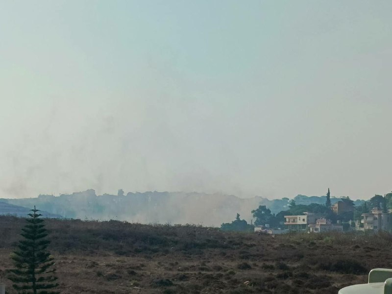 🚨 הפצצת ארטילריה מכוונת לפאתי העיירה מיפדון