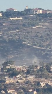 🚨📹 רכבים ישראלים נעו בפאתי העיירה חדדה לכיוון העיירה עיתא אל-ג'בל.