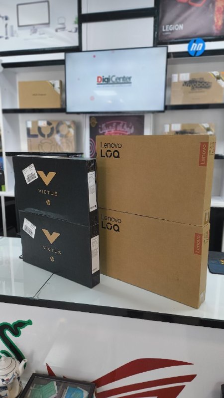 فروشگاه لپ تاپ سیستانا 💻: لپتاپ گیمینگ جدید رسید . HP VICTUS 3050 6GB LENOVO LOQ 3050 4GB