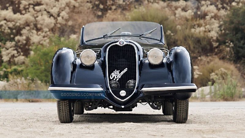 86-летнюю Alfa Romeo 8C хотят продать за 20 млн долларов