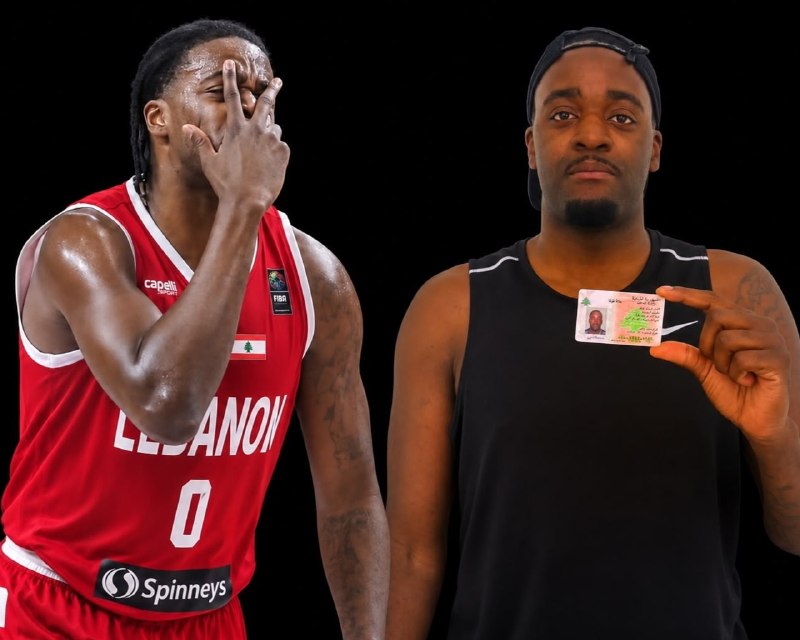 🏀 רשמית לבנונית...דיג'יי אמריקאי ונדרבורק הוא שחקן חדש בשורות נבחרת לבנון בכדורסל