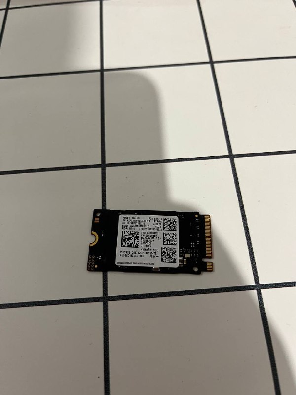 Продаётся SSD Samsung M.2: 1 TB — фото 1