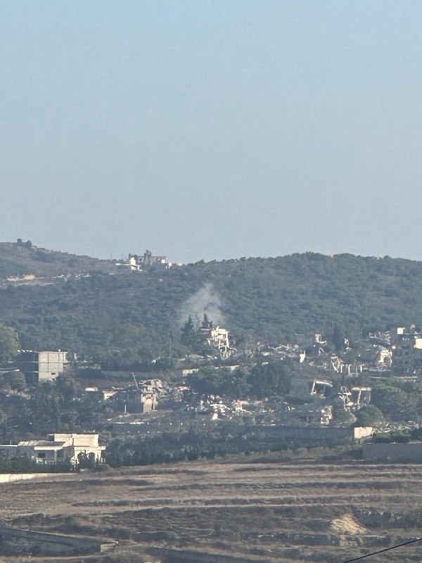 🚨הפצצה בעיירה חדדה