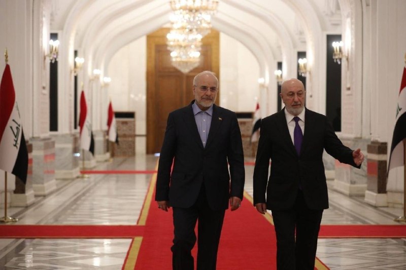 — 🇮🇷/🇮🇶 חדש: יושב ראש הפרלמנט של איראן ומנהל המשא ומתן הראשי, מוחמד בכר קליבאף, מבקר היום בעיראק