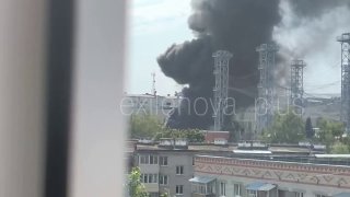 A Ukrainian drone attack completely destroyed AlmaFood's plant at the Severne Domodedovo logistics complex in Moscow region, including its equipment and warehouses. AlmaFood is described as Russia's largest producer of coffee and vending-machine ingredients. Commercial director Anna Abishina said: "Everything burned down. There is no equipment left in the workshop, nothing at all."