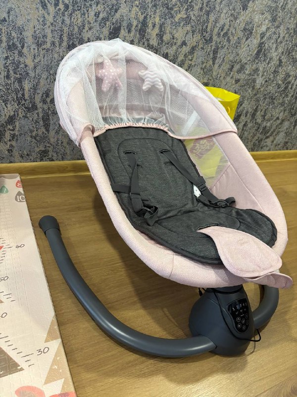 Продаем детский электрический шезлонг, качалку Cangaroo Zara, он в отличном состоянии. Продаем за 28 — фото 1