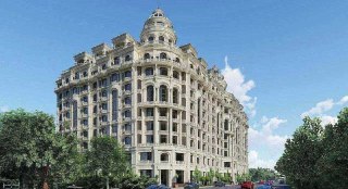 Milano жилой комплекс на Яккасарае, 134м2 коробка кадастр БОР!