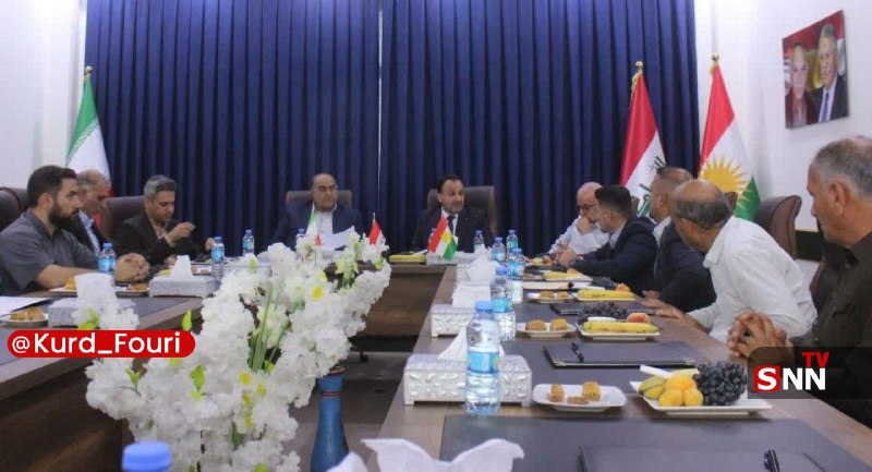 کردستان فوری: تأکید مسئولان ایران و عراق بر تسهیل تردد و رونق تجارت در مرز پرویزخان🔹فرماندار قصرشیرین در رأس هیأتی از مدیران مرزی در م