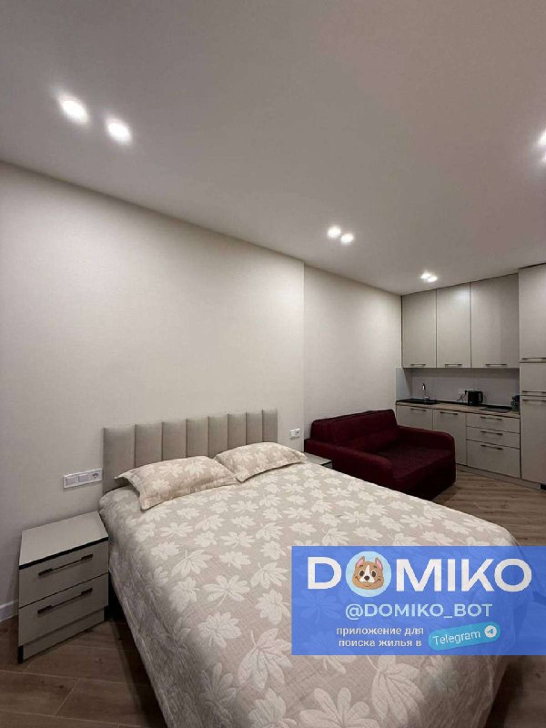 1+1, 30 этаж, 40 кв/м