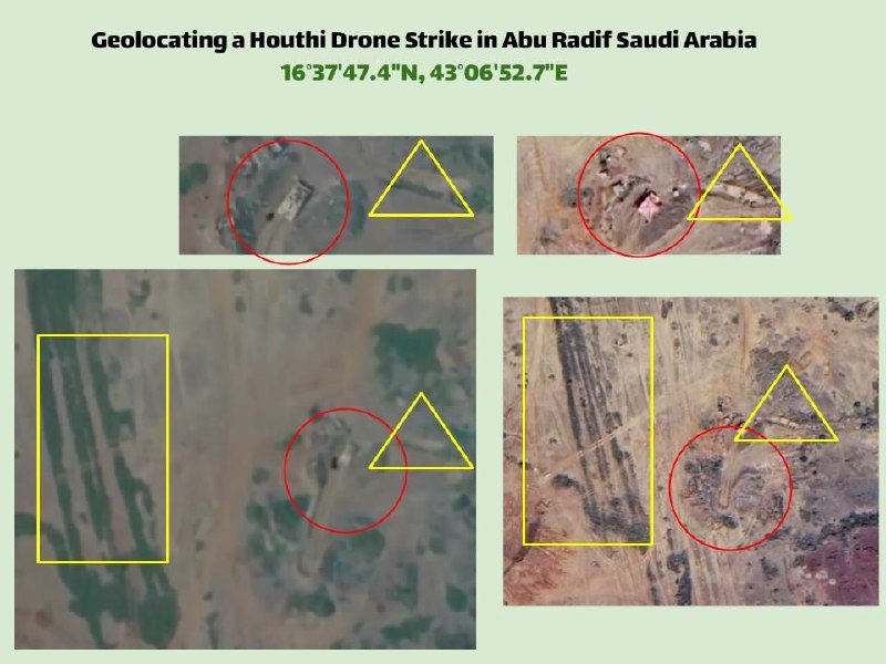 Red Lion Corps: مکان یابی دقیق محل شکار تانک M1A2 عربستانی نشان می دهد مولتی روتور یمنی وارد حریم هوایی عربستان شده و تانک آبرامز را در
