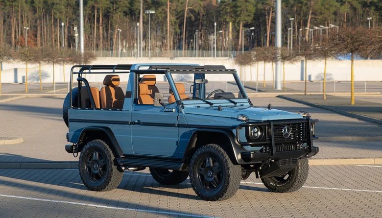 Кабриолет Mercedes G-Class оснастили 6,2-литровым V8 от Corvette