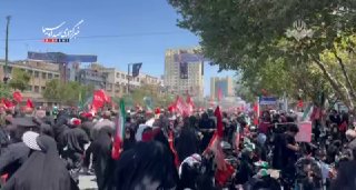 🎦 הנוכחות הגדולה והנלהבת של מי שמחפשים את מר נהרג איראן במשהד