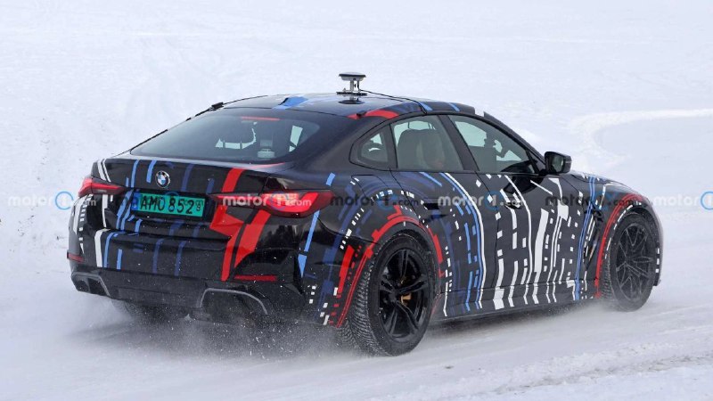 BMW готовит заднеприводный электромобиль M с двумя двигателями 3