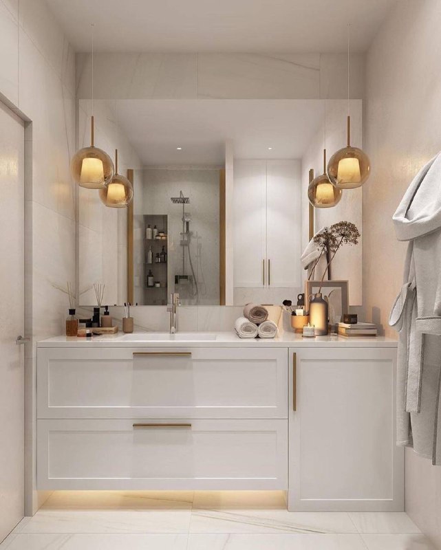 Какую ванную комнату выбрали бы для себя? 1 или 2 Дизайн - merikon_design_ - изображение 5 - какую, ванную, комнату