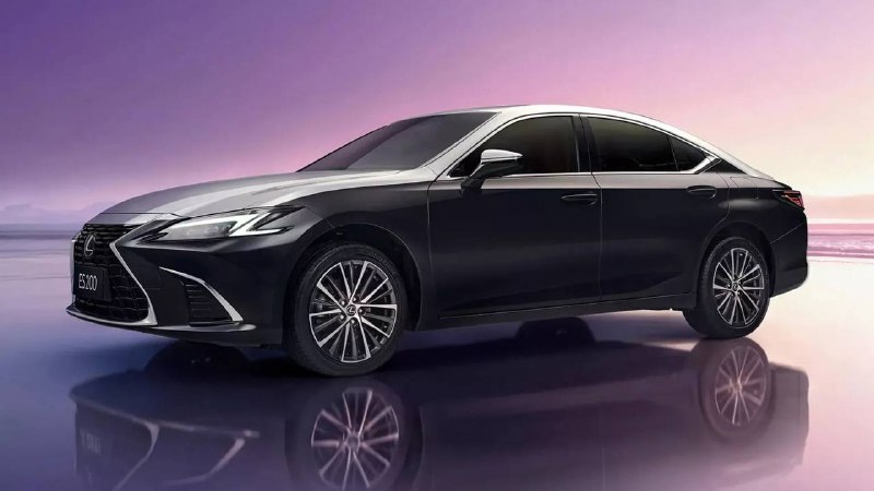 В Китае показали спецверсию Lexus ES 200 Moon Shadow. Главная фишка — двухцветная окраска: серебрист