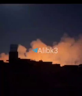 עשן מתמר מאתרי אופוזיציה איראניים בסולימאניה ובארביל