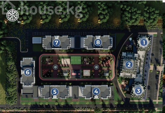 Продажа, квартира, 2-комн., 86 м2Адрес: Бишкек, Магистраль, Токомбаева, 21/6Цена: $150 500 (13 180 790 сом)Жилой комплекс: ЖК "Москва Сити"Тип предложения: от собственникаСерия: элиткаДом: монолитный,