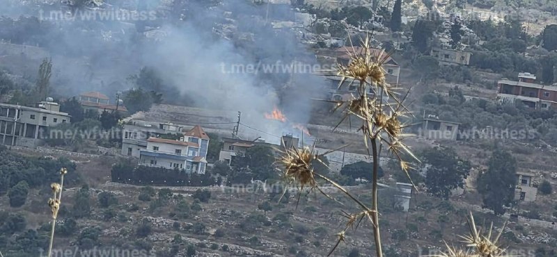 ️🇱🇧🇮🇱 כוחות ישראליים מציתים בימים אלה בתים בעיירה טאלוסה הכבושה בלבנון.