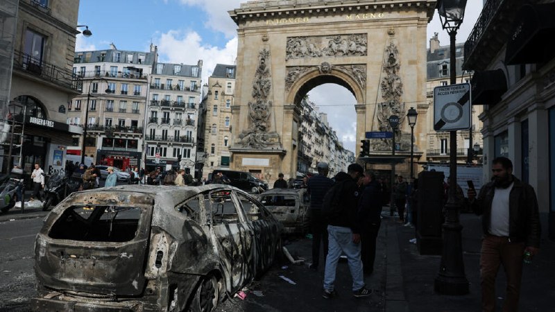 "As if we had a war": France left confused after nationwide violent protests