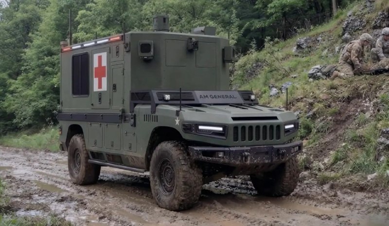 Военный Humvee превратили в беспилотник