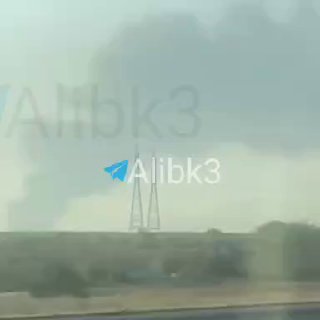 עשן מההתקפות על כווית
