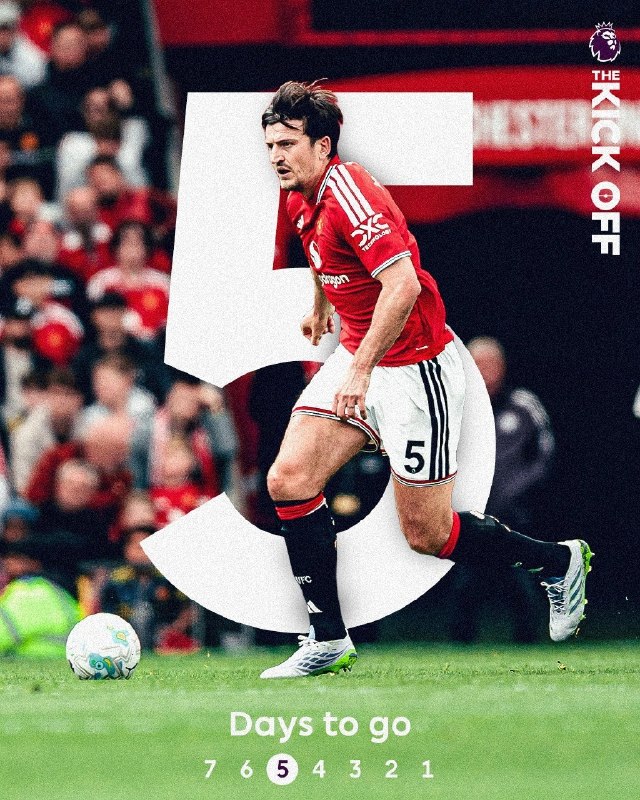 منچستریونایتد | Manchester United: 5⃣ روز تا شروع لیگ برتر💎 @ManchesterPlus 🔱 @ManchesterPage
