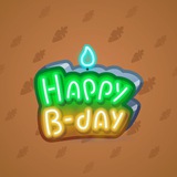 B-Day Candle #28