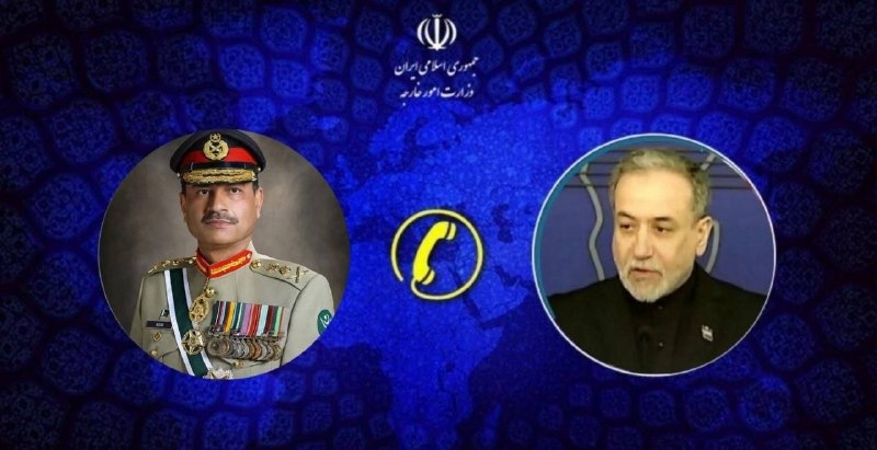 اعتمادآنلاین: 🔻تماس تلفنی وزیر امور خارجه با فرمانده ارتش پاکستان🔹سیدعباس عراقچی وزیر امور خارجه جمهوری اسلامی ایران، عصر امروز چهارشن
