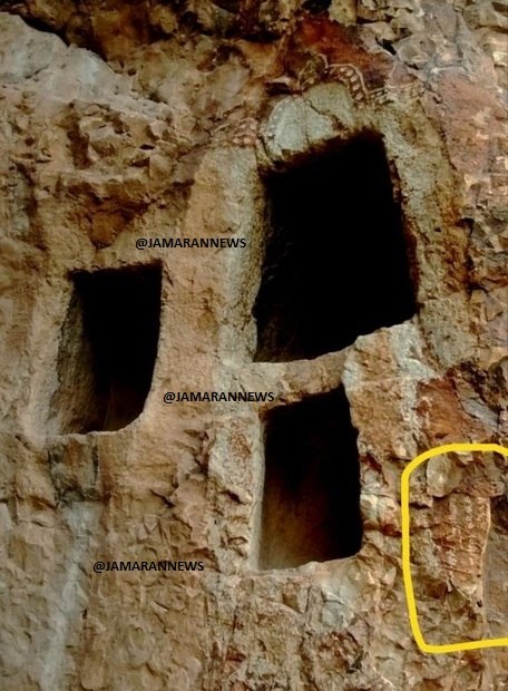 גילוי הכתובת החדשה החמישית של סטודאני מהתקופה הסאסאנית של Marvdasht / אלוהים יברך אותו; פארוך, שבנה את הקבר…