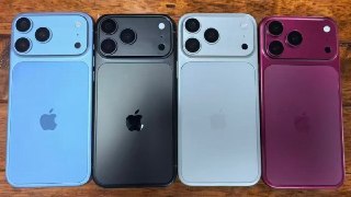 iPhone 18 Pro во всей красе — инсайдер показал все цвета смартфонаСудя по макетам, Apple откажется от оранжевого цвета, а вместо него появится бордовый цвет Dark Cherry. Ещё в компании вернут чёрный цвет и нежно-голубой оттенок а-ля Sierra Blue от iPhone 1